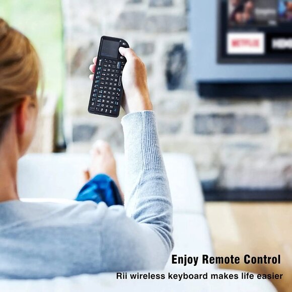 2.4GHz Mini Wireless Keyboard with TouchPad - Picture 2 of 7